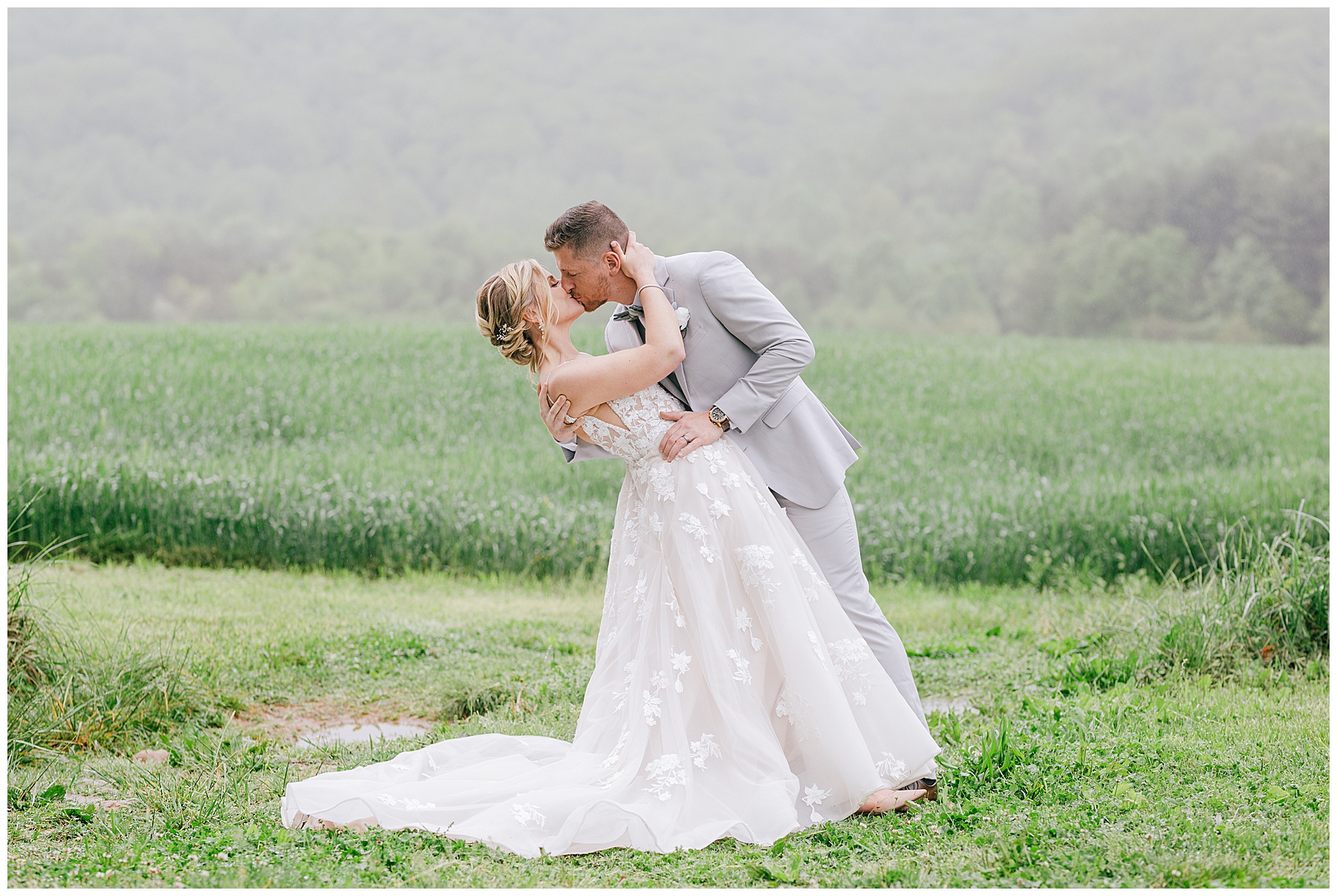 Wedding at the the barns of Madison county
