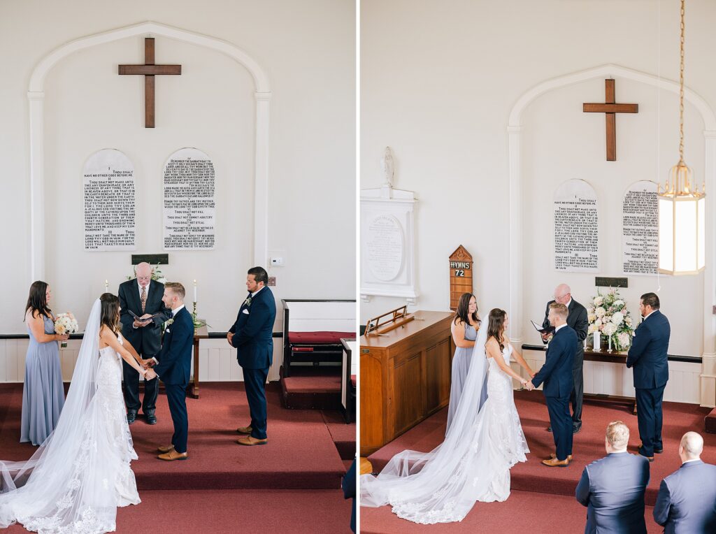 Church wedding in Virginia