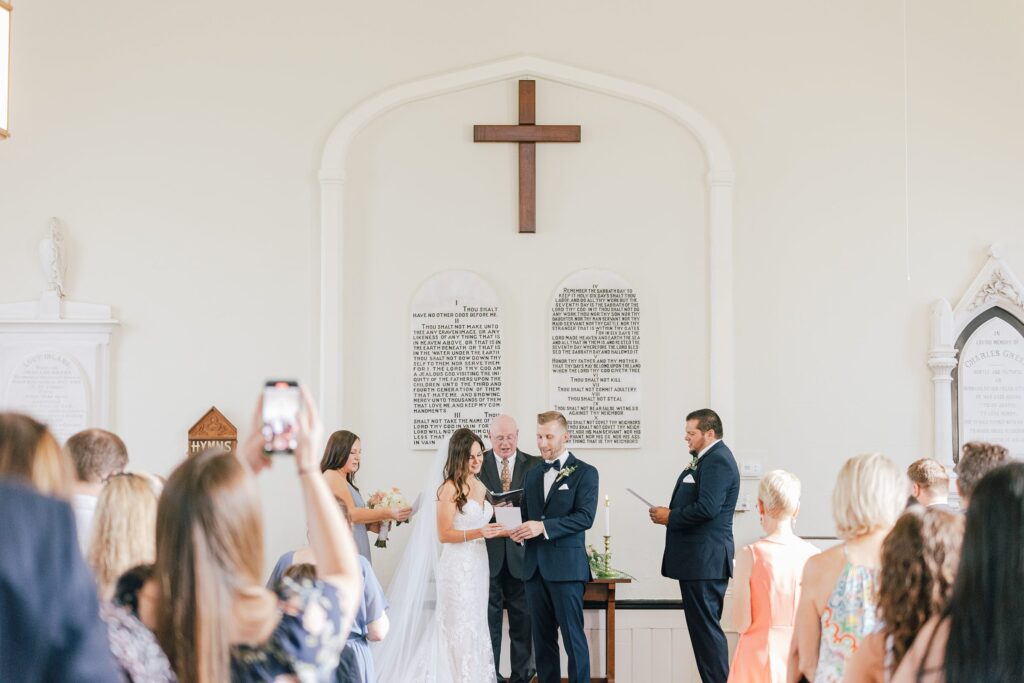 Church wedding in Virginia