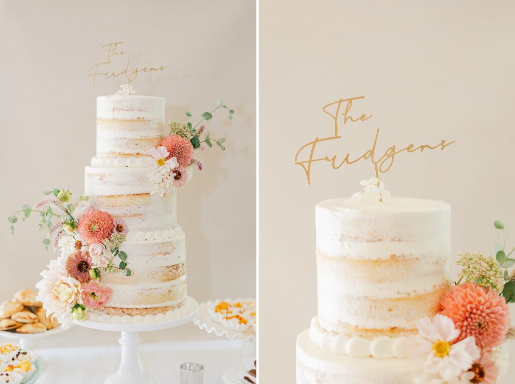 wedding cake inspiration by Virginia Wedding Company