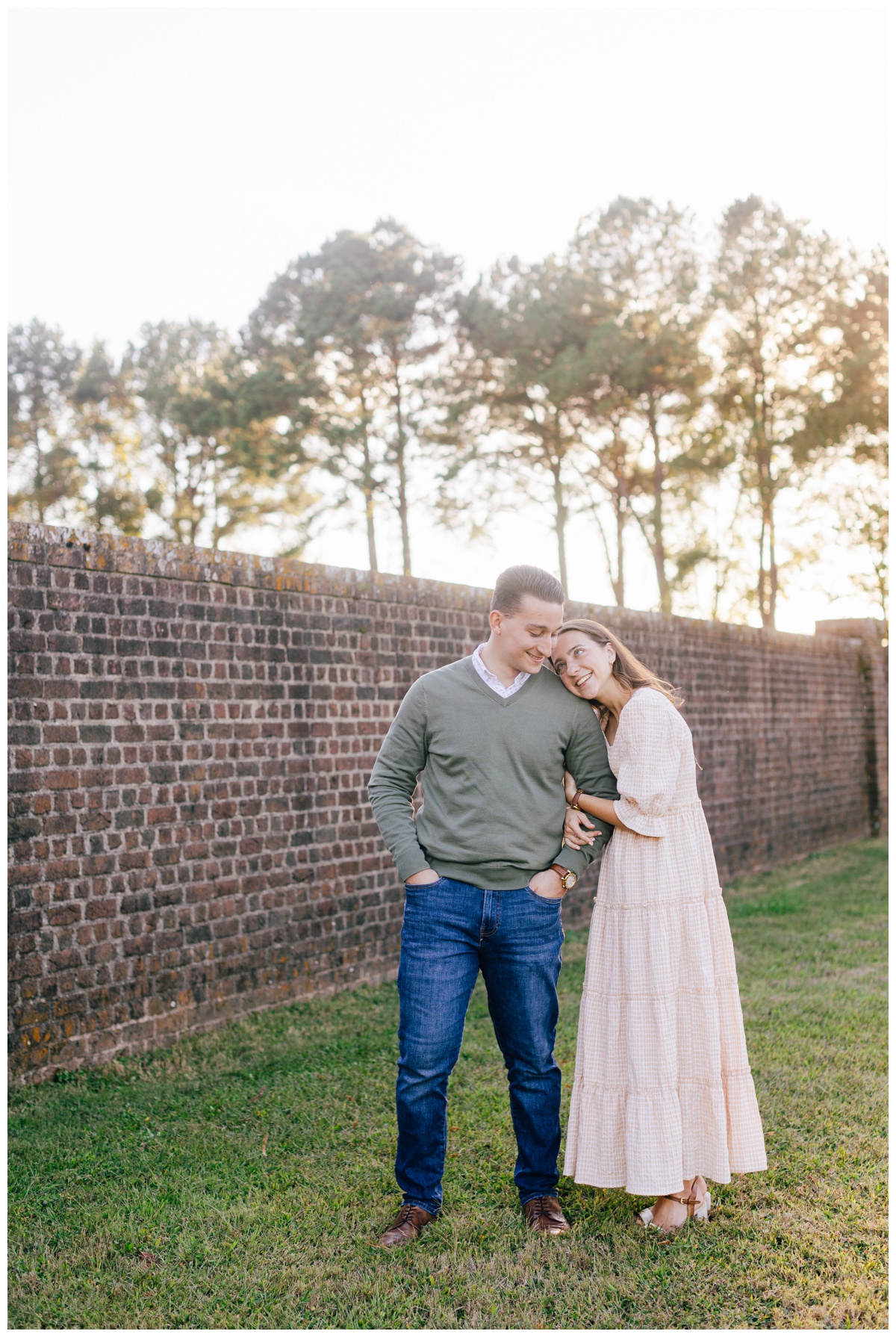 Summer engagement session in Virginia