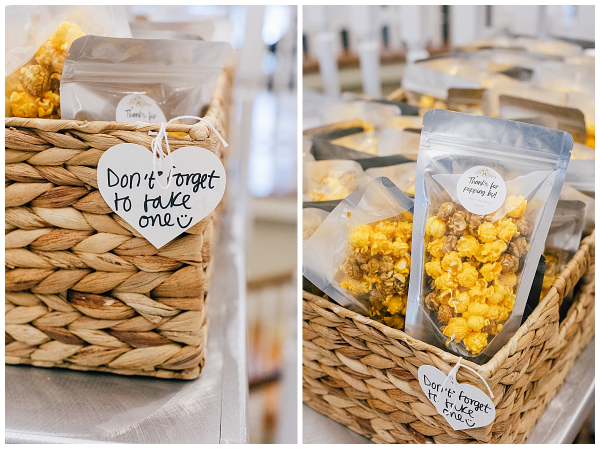 Wedding favors by Virginia Wedding Company