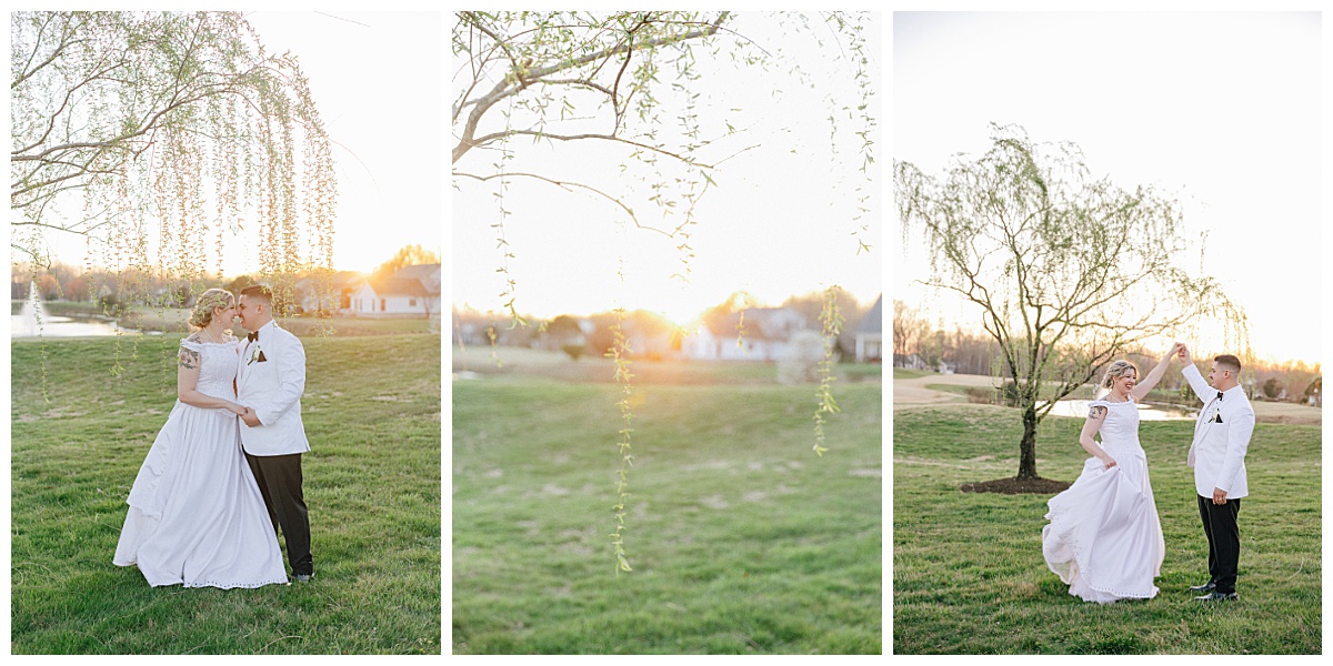 Couple at Colonial Heritage by Virginia Wedding Company