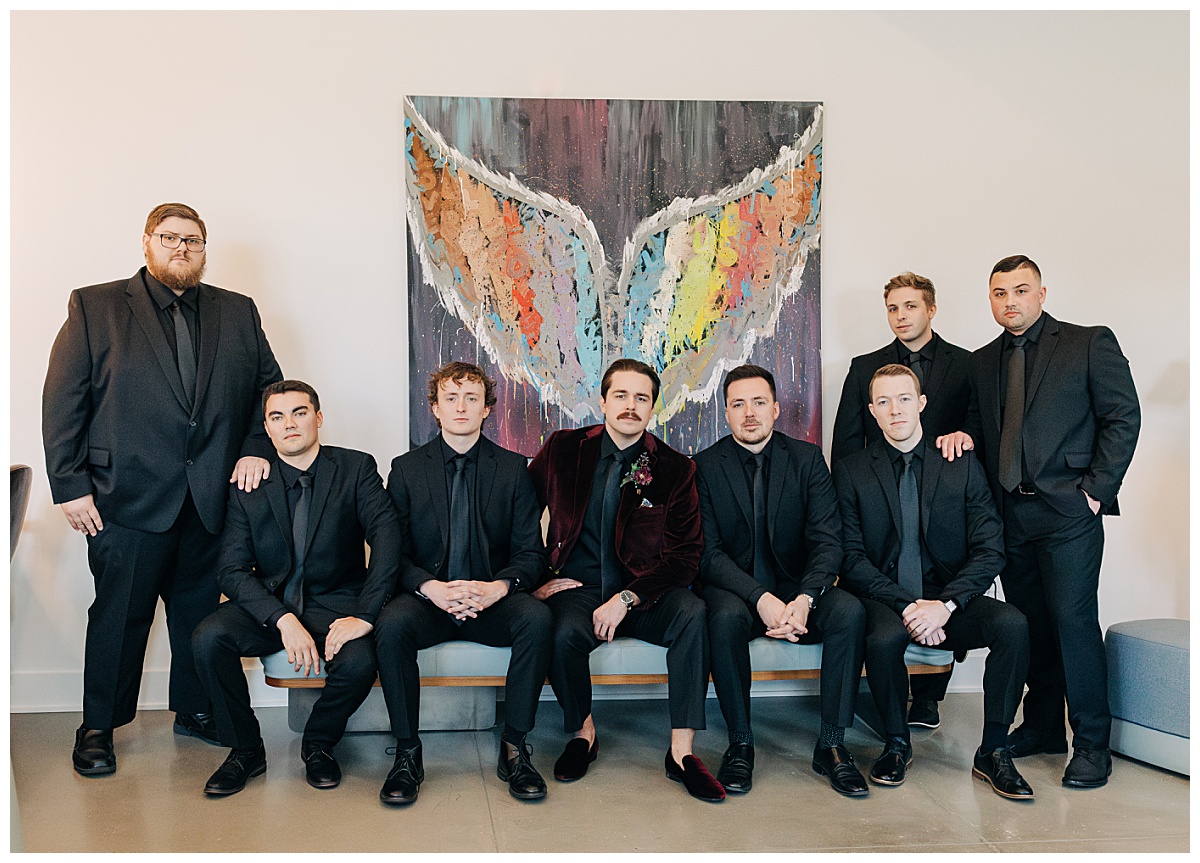 Groomsmen by Virginia Wedding Company