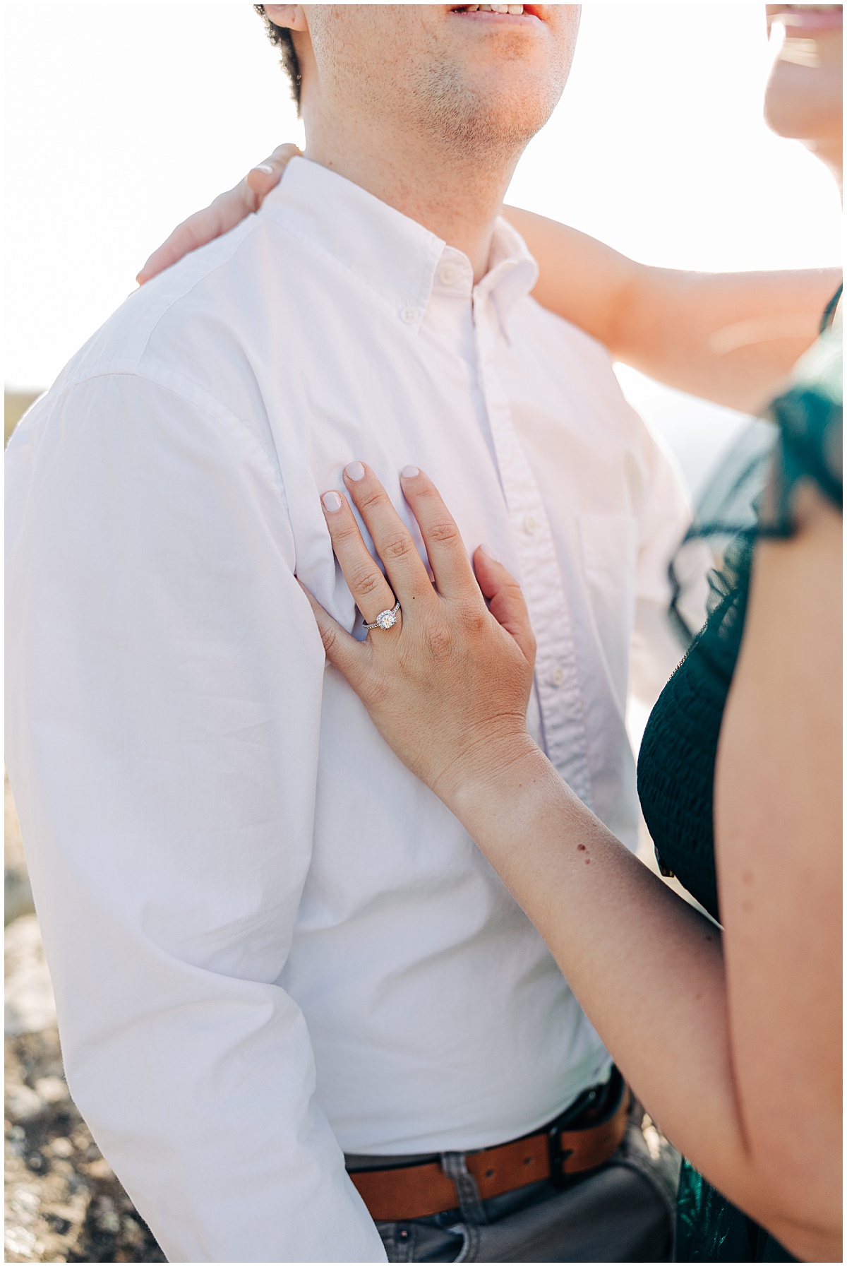 Engagement ring by Virginia Wedding  Company