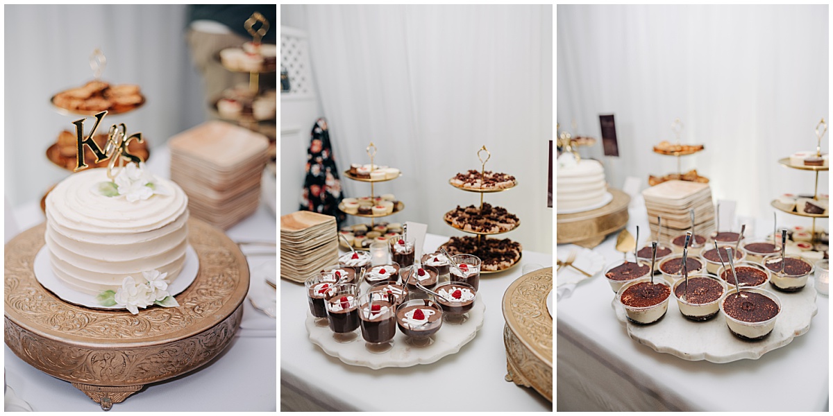 wedding desserts