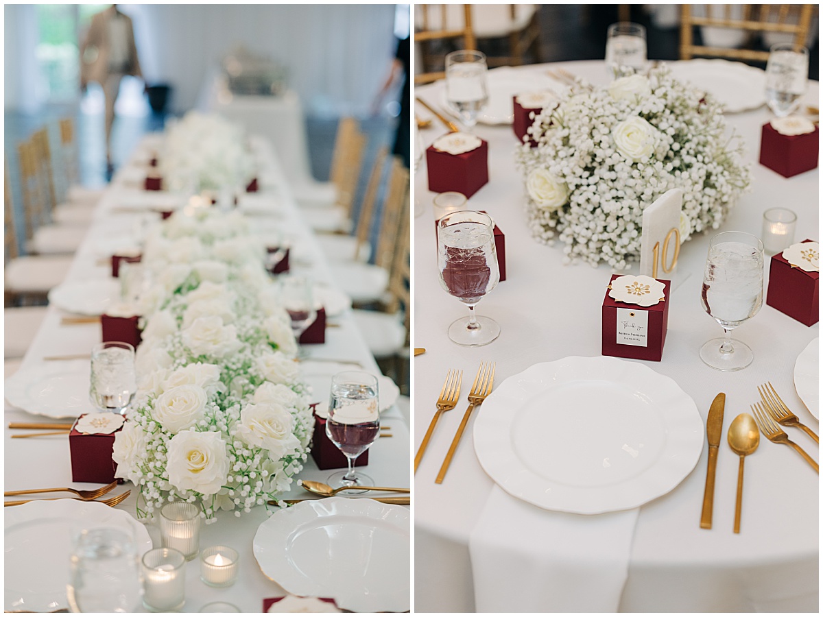 wedding table decor