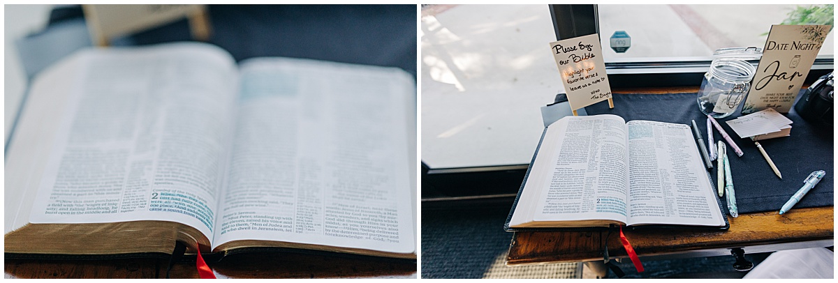 wedding guest book