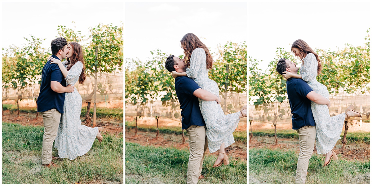 couple kissing